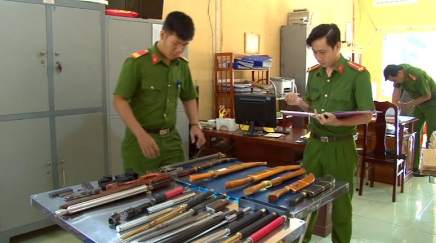 Công an Đồng Tháp với công tác đấu tranh, thu hồi vũ khí, vật liệu nổ