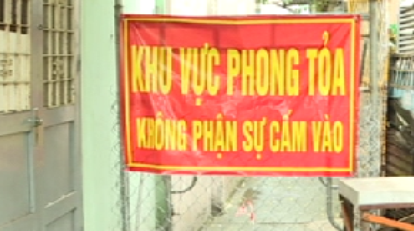 Cận cảnh một trong những nơi nhiều F0 tại TP.Sa Đéc