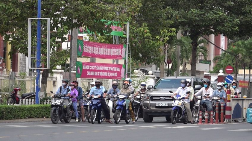 TP.Cao Lãnh ngày đầu thực hiện Chỉ thị 15