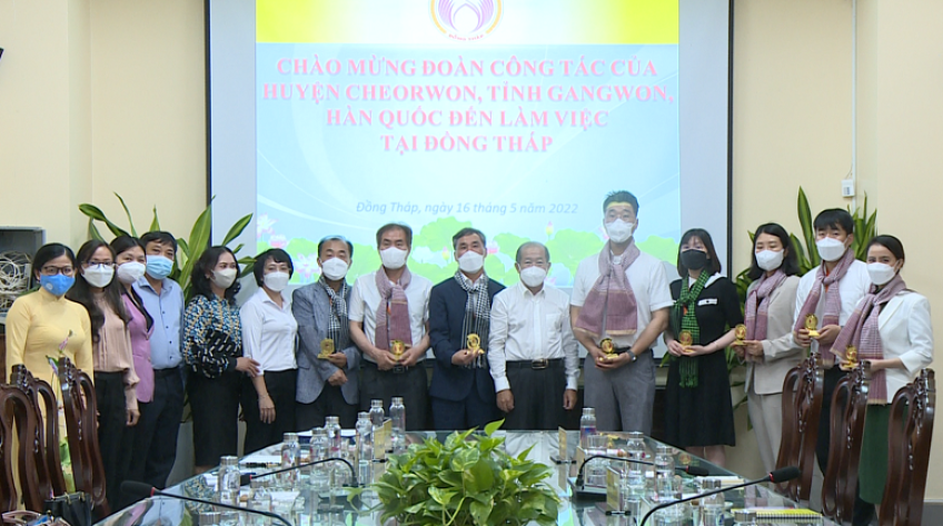 Đồng Tháp đề xuất đưa 200 lao động/năm sang Cheorwon làm việc