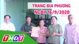 Trang tin địa phương - Thứ ba, 22/9/2020 - Thành phố Sa Đéc