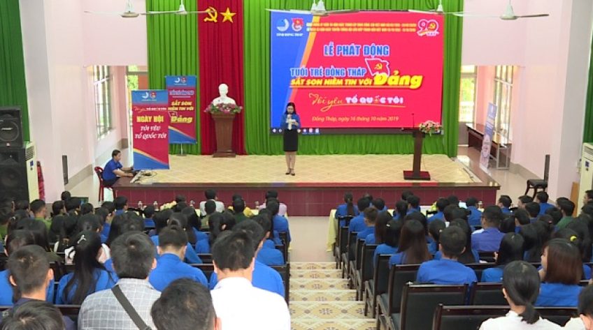 “Tuổi trẻ Đồng Tháp sắc son niềm tin với Đảng”