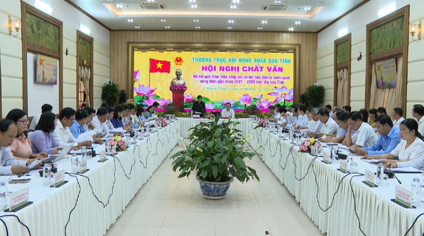 Công tác xã hội hóa đầu tư nước sạch nông thôn còn chậm