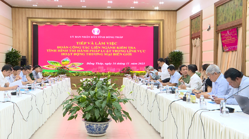 Đồng Tháp: 9 tháng đầu năm 2023, xuất nhập khẩu  biên mậu đạt 224 triệu USD