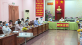 Bí thư Tỉnh ủy thăm, động viên lực lượng tuyến đầu chống dịch