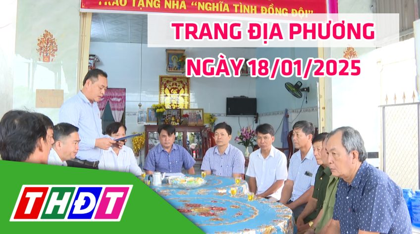 Trang địa phương - Thứ Bảy, 18/01/2025 - H.Tân Hồng