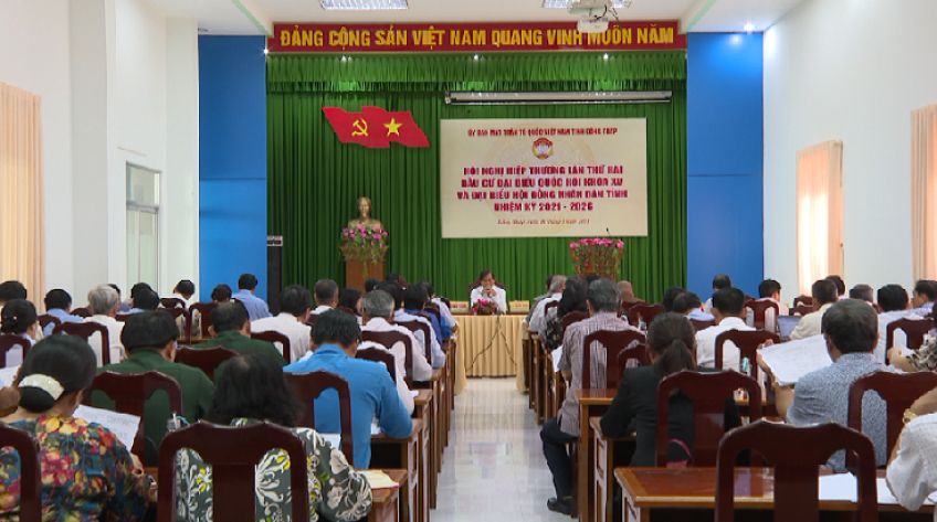 Hiệp thương lần thứ 2 bầu cử đại biểu Quốc hội, HĐND tỉnh Đồng Tháp