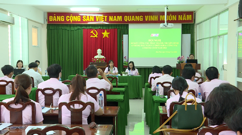 Đài PTTH Đồng Tháp sơ kết công tác 6 tháng đầu năm