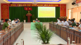 Ông Đoàn Tấn Bửu thăm động viên các lực lượng TP.Sa Đéc đang quyết kiểm soát dịch bệnh