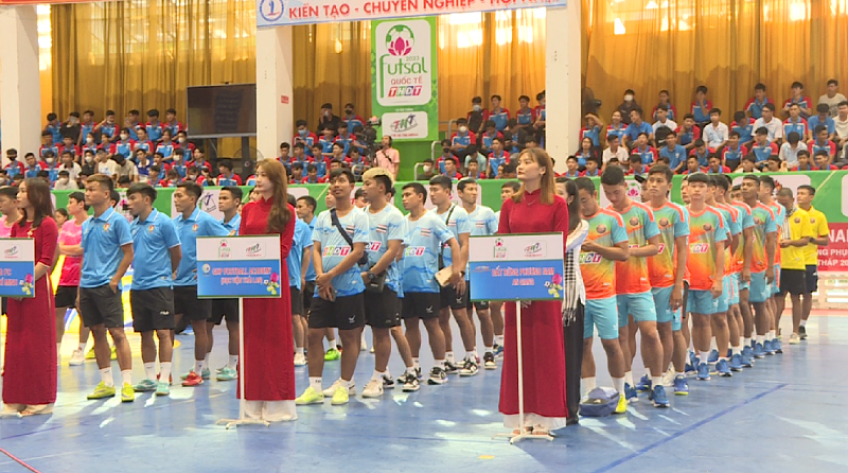 Khai mạc giải Futsal quốc tế THĐT lần thứ 7 năm 2023