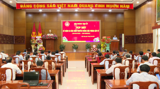 Họp mặt kỷ niệm 94 năm Ngày truyền thống Văn phòng cấp ủy, 18/10