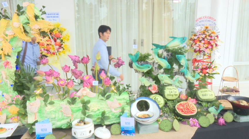 Nhiều món mới lạ xuất hiện tại yến tiệc cá tra