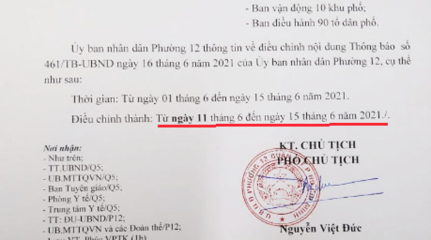Điều chỉnh thời gian tìm người đến nhà xe Quốc Hoàng, Q.5, TP.HCM