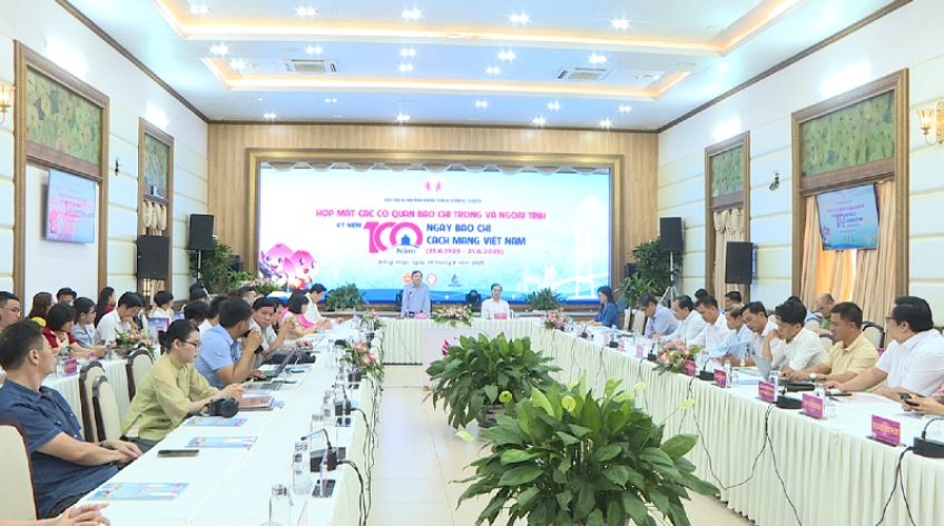 Họp mặt các cơ quan báo chí trong và ngoài tỉnh Đồng Tháp
