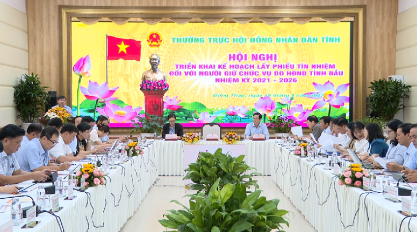 Triển khai kế hoạch lấy phiếu tín nhiệm cán bộ
