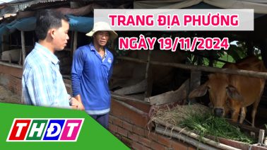 Trang địa phương - Thứ Ba, 19/11/2024 - H.Hồng Ngự