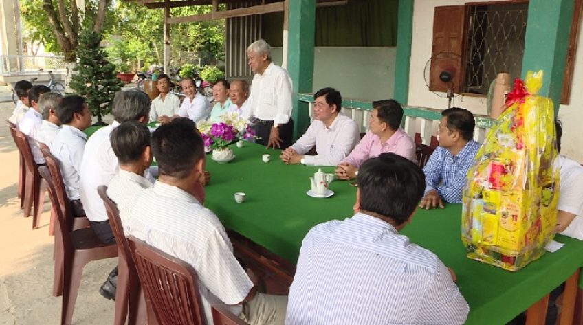 Lãnh đạo Tỉnh ủy Đồng Tháp thăm, chúc mừng tại các cơ sở tôn giáo