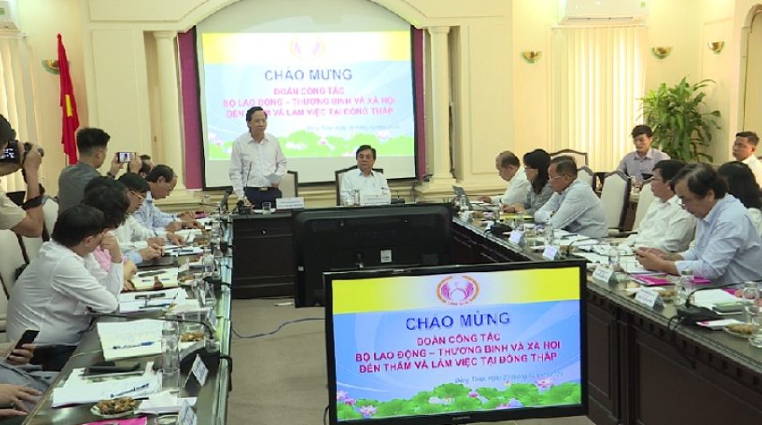 Bộ trưởng Bộ LĐTB&XH đánh giá cao công tác giảm nghèo tại Đồng Tháp