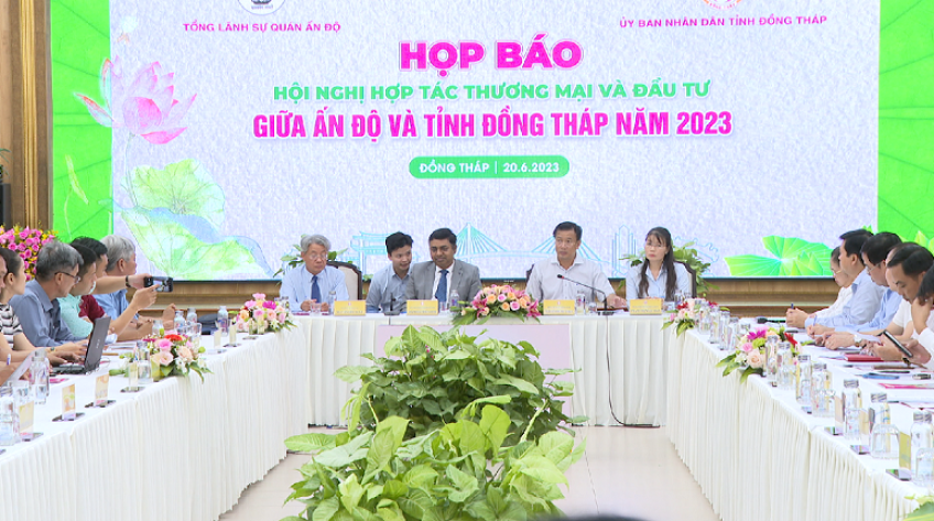 Nhiều hoạt động tại Hội nghị hợp tác đầu tư Ấn Độ - Đồng Tháp