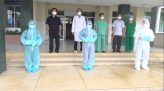 Nhiều tấn nông sản đang được vận chuyển trao tặng các địa phương, đơn vị và người dân