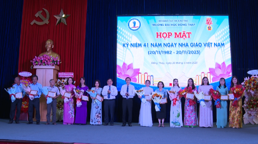 Trường ĐH Đồng Tháp kỷ niệm Ngày Nhà giáo Việt Nam