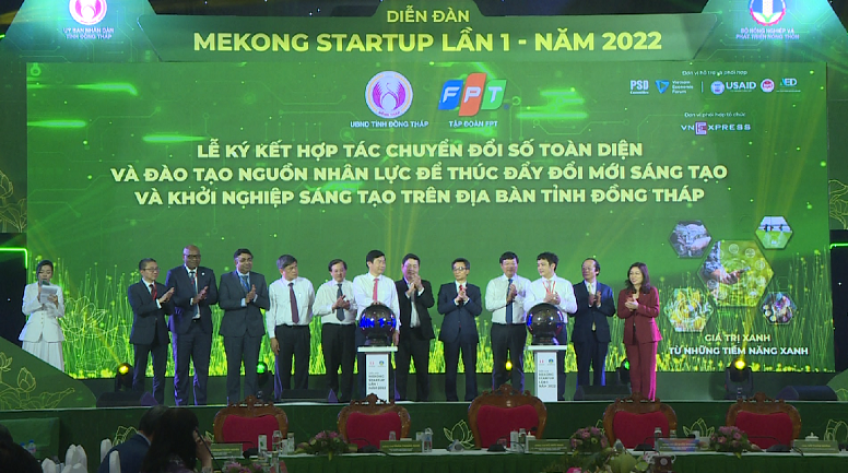 Mekong Startup 2022 công bố nhiều nội dung cam kết công – tư