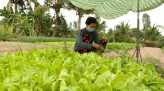 Phụ nữ vùng biên thêm thu nhập từ hàng thủ công