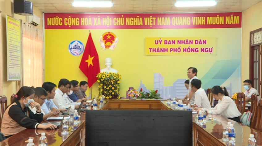 TP.Hồng Ngự có nhu cầu đẩy mạnh thông tin tuyên truyền về văn minh đô thị, thu hút du lịch