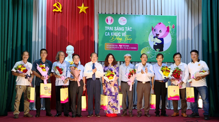 Khai mạc Trại sáng tác ca khúc về Đồng Tháp