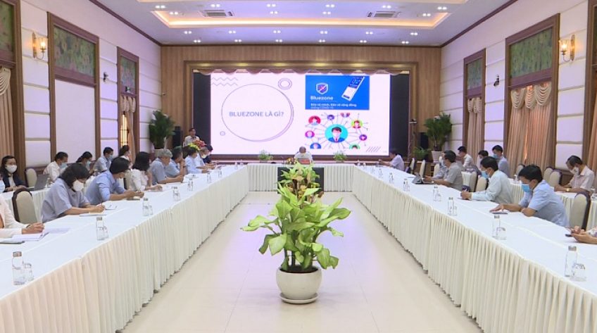 Hội nghị trực tuyến, hướng dẫn tổ nhân dân tự quản, hội quán cài đặt Bluezone