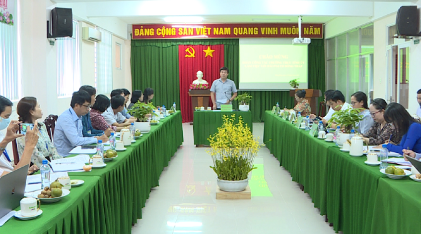 Bí thư Tỉnh ủy Đồng Tháp làm việc với Đài PTTH Đồng Tháp