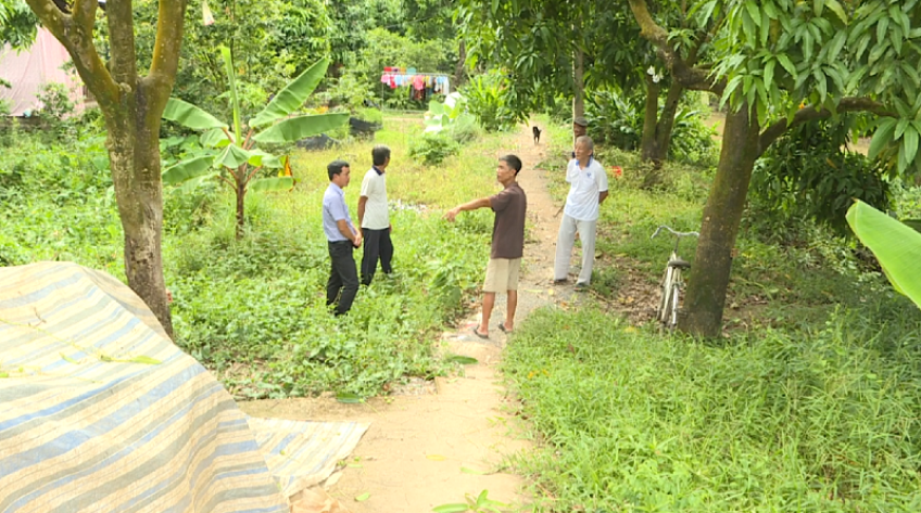 Thi công ô bao không đồng bộ, gây thiệt hại vườn cây ăn trái