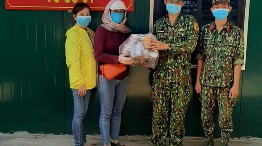 Mình cùng chống dịch, anh nhé!