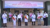 Thăm khu cách ly tập trung Trường trung cấp Hồng Ngự