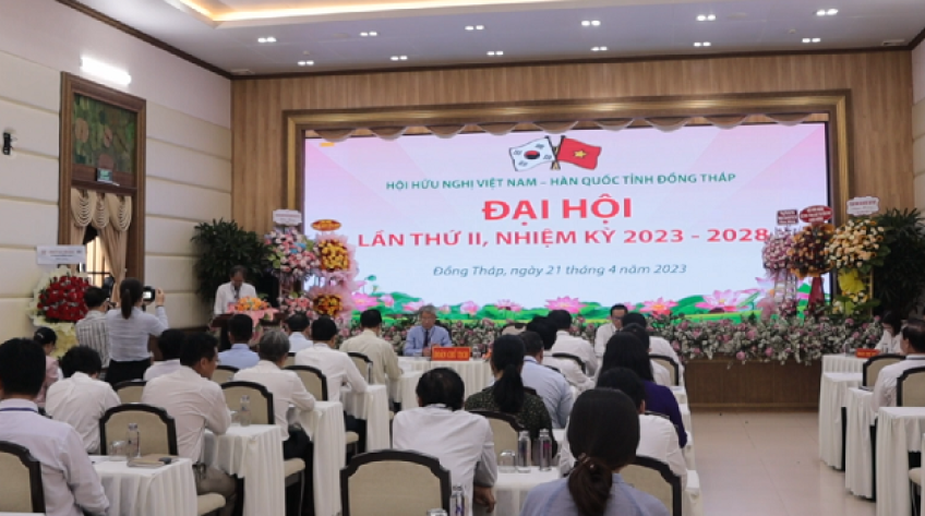 Ông Nguyễn Phước Thiện được bầu giữ chức Chủ tịch Hội Hữu nghị Việt Nam – Hàn Quốc tỉnh Đồng Tháp