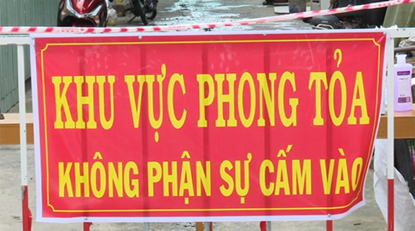 Thiết lập cách ly y tế tạm thời một phần ấp Dinh Bà, xã Tân Hộ Cơ, H.Tân Hồng