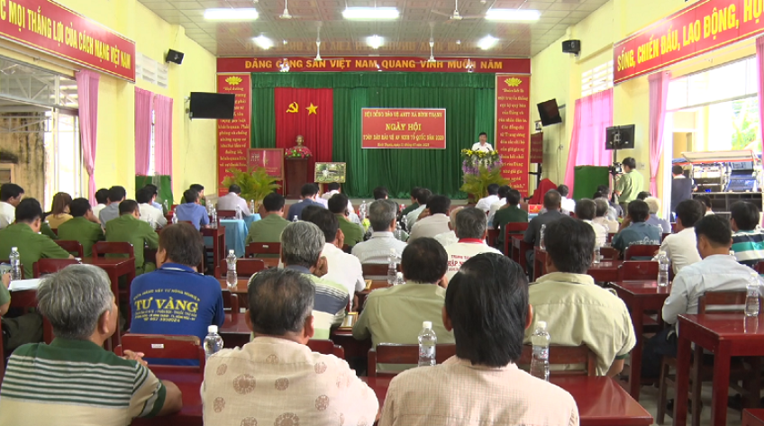Ngày hội Toàn dân bảo vệ an ninh Tổ quốc tại xã không tệ nạn ma túy