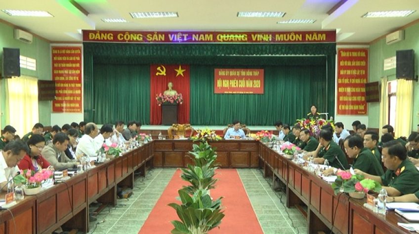 Đảng ủy Quân sự Đồng Tháp tiếp tục thực hiện tốt chính sách quân đội và hậu phương quân đội