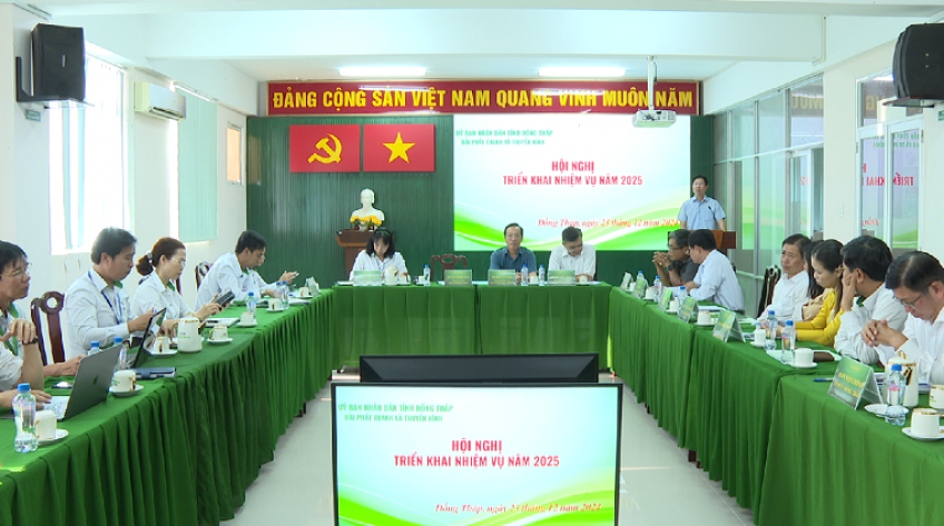 Đài PTTH Đồng Tháp tổng kết nhiệm vụ năm 2024, triển khai nhiệm vụ năm 2025