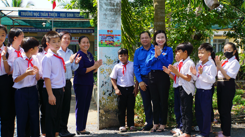 Trung ương Đoàn ra quân Chiến dịch thanh niên tình nguyện hè năm 2024 tại Tháp Mười