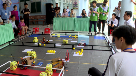 Đồng Tháp: Sôi nổi giải đấu Open Robotis Challenge 2024