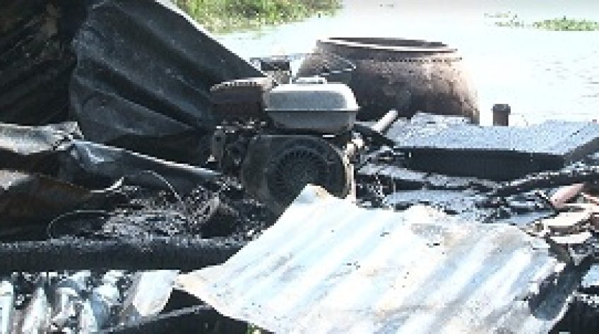 Vừa thoát nghèo lại xảy ra cháy nhà