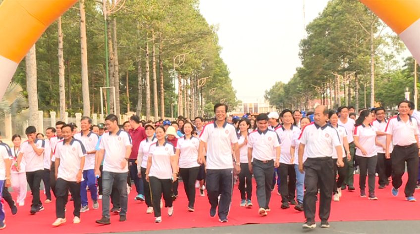 Đồng Tháp chạy Olympic vì sức khỏe toàn dân