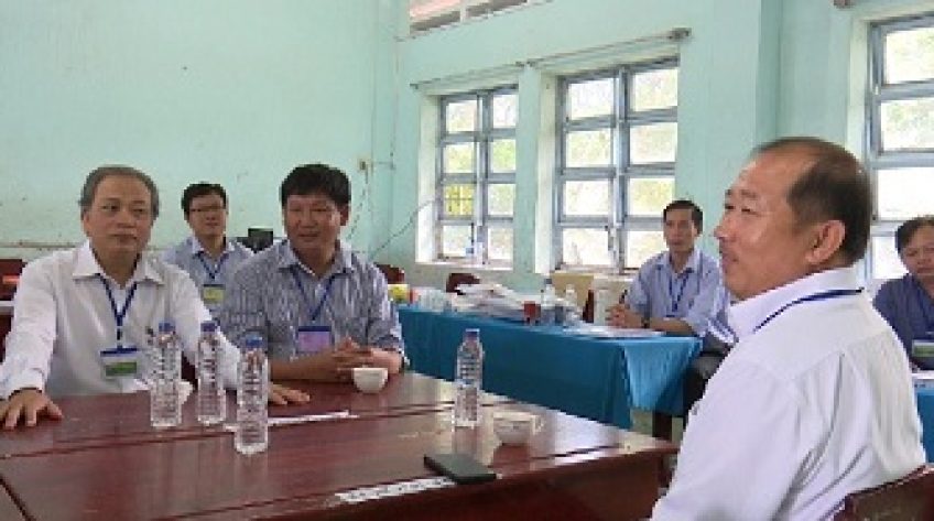 Kiểm tra thi THPT quốc gia tại huyện biên giới Tân Hồng