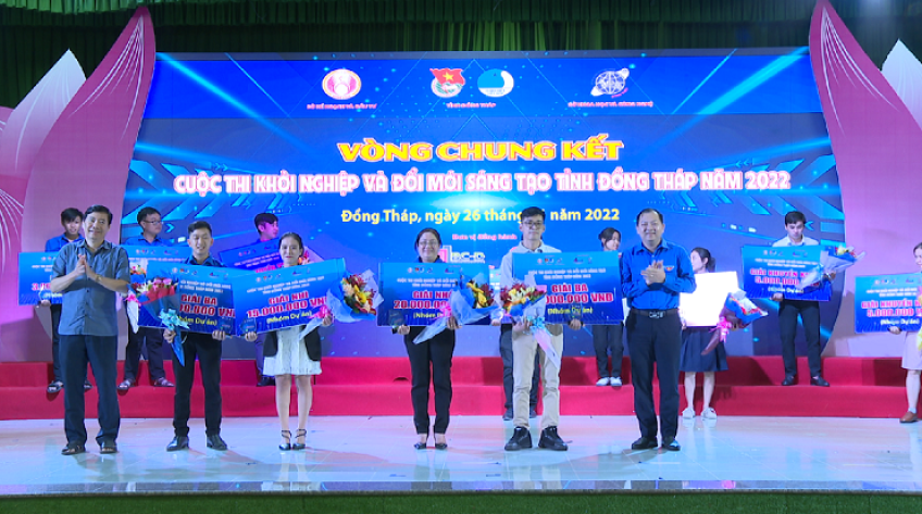 Chung kết Cuộc thi Khởi nghiệp và đổi mới sáng tạo tỉnh Đồng Tháp năm 2022