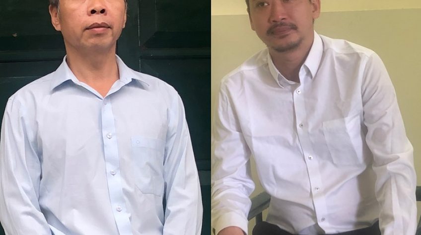 Bắt quả tang 2 đối tượng lừa đảo chiếm đoạt tài sản