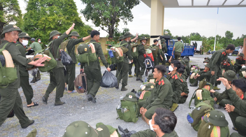 244 chiến sĩ nghĩa vụ hoàn thành chương trình huấn luyện
