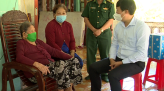 Chủ tịch UB.MTTQVN tỉnh chia sẻ khó khăn với hội quán