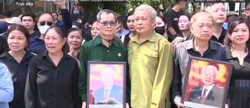 Xúc động tiễn biệt Tổng Bí thư Nguyễn Phú Trọng