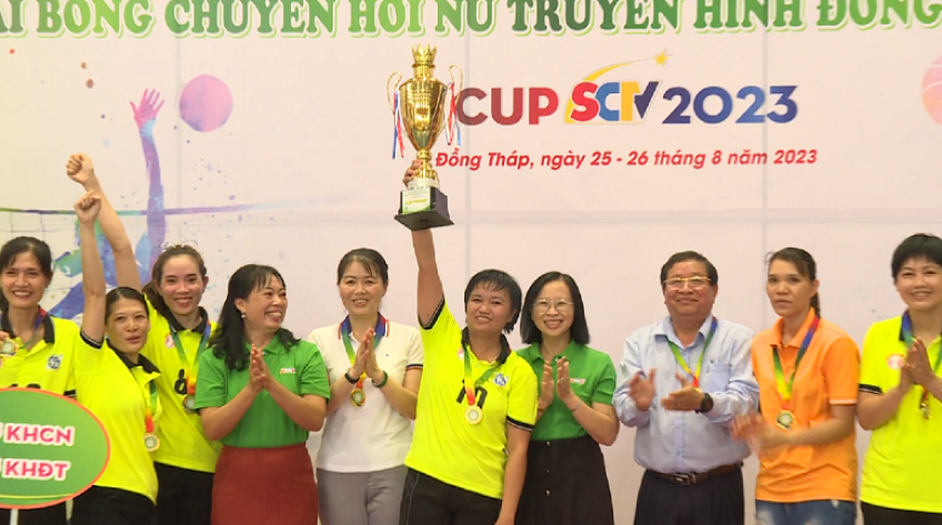 Giải bóng chuyền hơi nữ Truyền hình Đồng Tháp tranh cúp SCTV